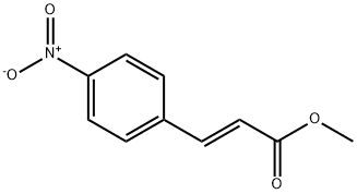 反式-4-硝基肉桂酸甲酯, 637-57-0, 结构式