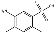 6-amino-m-xylene-4-sulphonic acid  Struktur