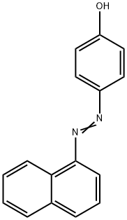 p-(1-naphthylazo)phenol Structure