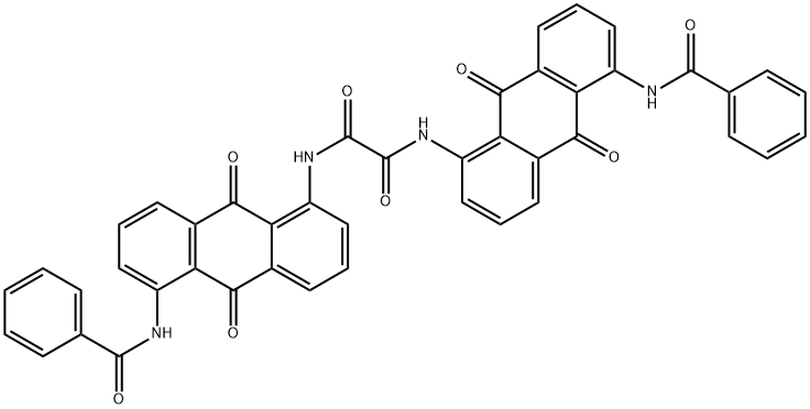 N,N'-Bis[5-(benzoylamino)-9,10-dihydro-9,10-dioxo-1-anthryl]oxamid