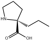 Proline, 2-propyl- (9CI) Structure