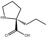 L-Proline, 2-propyl- (9CI) 结构式