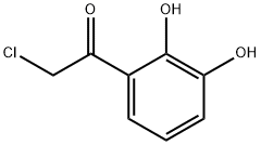 3-クロロアセチルピロカテコール 化学構造式