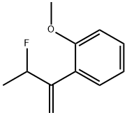 Benzene, 1-(2-fluoro-1-methylenepropyl)-2-methoxy- (9CI) Structure
