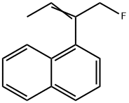 Naphthalene, 1-[1-(fluoromethyl)-1-propenyl]- (9CI)|