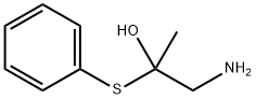 1-Amino-2-(phenylthio)-2-propanol Struktur