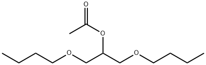 1,3-Dibutoxy-2-propanol acetate 结构式
