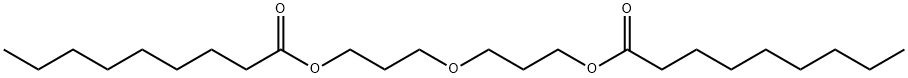ビスノナン酸オキシビス(3,1-プロパンジイル) 化学構造式