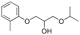 1-(1-Methylethoxy)-3-(methylphenoxy)-2-propanol Struktur