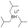 lithium hydrotriisobutylborate(1-) Struktur