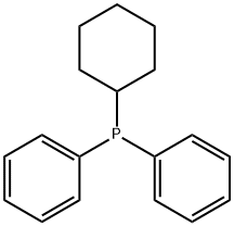 二苯基环己基膦,6372-42-5,结构式