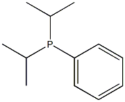 BIS(1-METHYLETHYL)PHENYLPHOSPHINE Structure