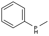 METHYLPHENYLPHOSPHINE, TECH., 90 结构式