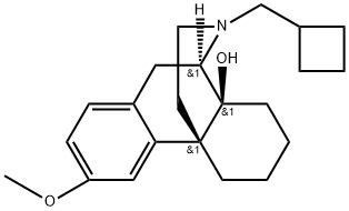 (-)-3-Methoxy Butorphanol 结构式