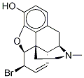 6-BroMo-6-dehydroxy Morphine Struktur