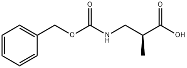 Cbz-S-3-Aminoisobutyric acid, 637337-65-6, 结构式
