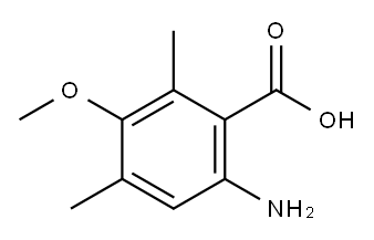 Benzoic acid, 6-amino-3-methoxy-2,4-dimethyl- (9CI)|