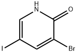 3-Bromo-2-hydroxy-5-iodopyridine Structure