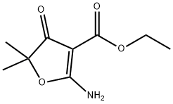 3-Furancarboxylicacid,2-amino-4,5-dihydro-5,5-dimethyl-4-oxo-,ethylester|