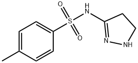 Benzenesulfonamide, N-(4,5-dihydro-1H-pyrazol-3-yl)-4-methyl- (9CI) Structure