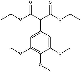 DIETHYL 3,4,5-TRIMETHOXYPHENYL MALONATE Structure