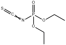 Diethyl phosphor(isothiocyanatidate) Struktur