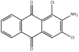 2-amino-1,3-dichloroanthraquinone Structure