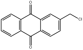 2-(CHLOROMETHYL)ANTHRAQUINONE Structure