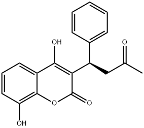 (R)-8-HYDROXY WARFARIN Structure