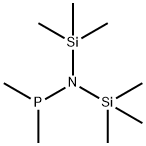 ジメチル[ビス(トリメチルシリル)アミノ]ホスフィン 化学構造式