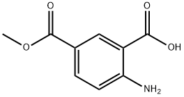 2-AMINO-5-METHOXYCARBONYL BENZOIC ACID Structure