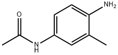 N-(4-氨基-3-甲基苯基)乙酰胺, 6375-20-8, 结构式