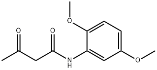 N-(2,5-ジメトキシフェニル)(アセチル)アセトアミド 化学構造式