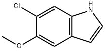 6-Chloro-5-methoxy-1H-indole Structure