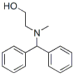 2-(benzhydryl-methyl-amino)ethanol Struktur