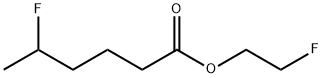 5-Fluorohexanoic acid 2-fluoroethyl ester Structure