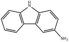 3-アミノ-9H-カルバゾール 化学構造式
