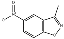 3-甲基-5-硝基苯并异恶唑, 63770-48-9, 结构式
