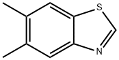 Benzothiazole, 5,6-dimethyl- (9CI) Structure