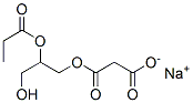 sodium hydrogen dipropionate Struktur