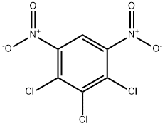 1,2,3-Trichloro-4,6-dinitrobenzene, 6379-46-0, 结构式