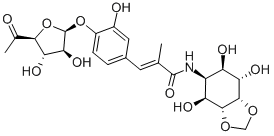 匀霉素, 6379-56-2, 结构式