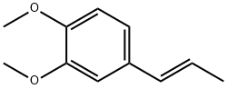 4-trans-propenylveratrole Structure