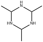hexahydro-2,4,6-trimethyl-1,3,5-triazine Struktur
