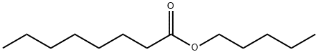 辛酸戊酯, 638-25-5, 结构式