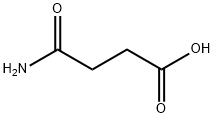 4-オキソ-4-アミノ酪酸 化学構造式