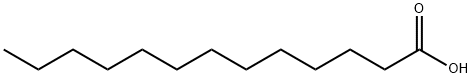 Tridecanoic acid Struktur