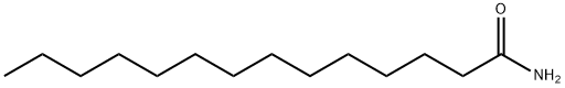 N-TETRADECANAMIDE Struktur