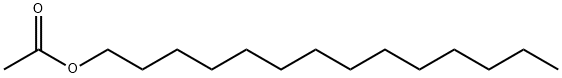 肉豆蔻醇乙酸酯, 638-59-5, 结构式