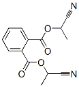 phthalic acid, diester with lactonitrile  Structure